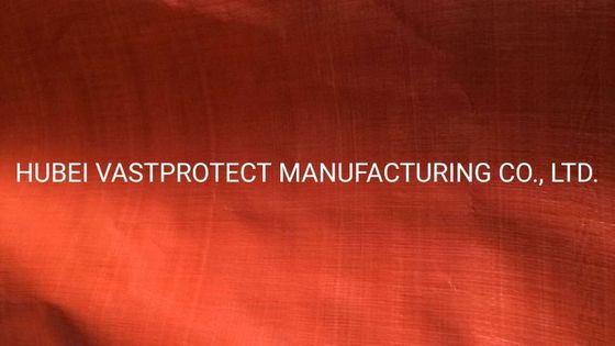 Doppelseitig Orange PE Poly Tarps Roll mit Papierkern und Anpassung einfach gemacht